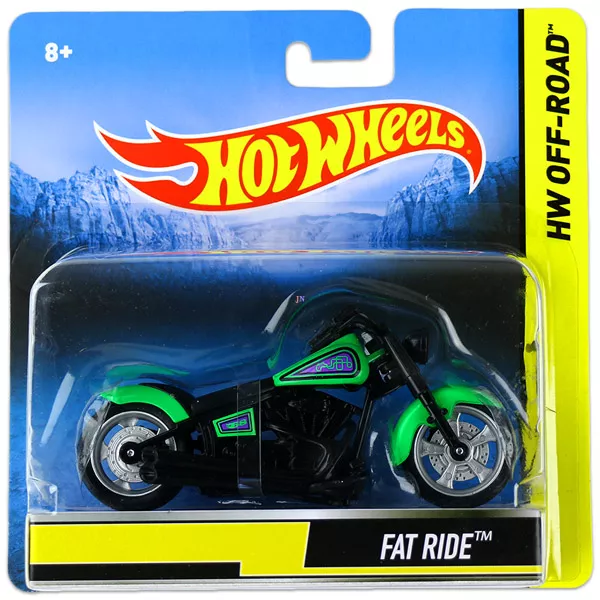 Hot Wheels: Street Power motorok - Fat Ride