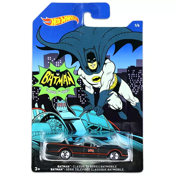 Hot Wheels: Batman kisautók - Klasszikus Batmobile