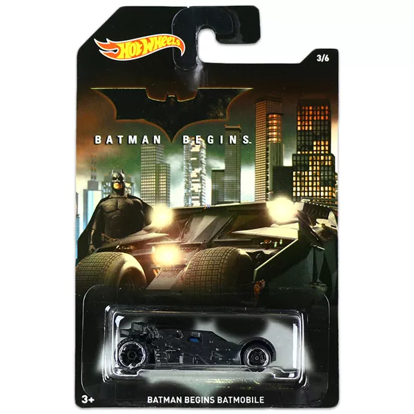 Hot Wheels: Batman kisautók - Batman Begins Batmobile