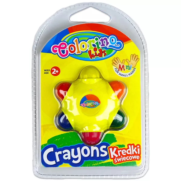 Colorino Kids: Cretă pastel 6 culori