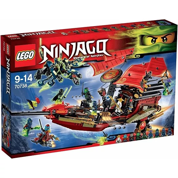 LEGO Ninjago: A Sors adománya utolsó repülése - 70738 - CSOMAGOLÁSSÉRÜLT