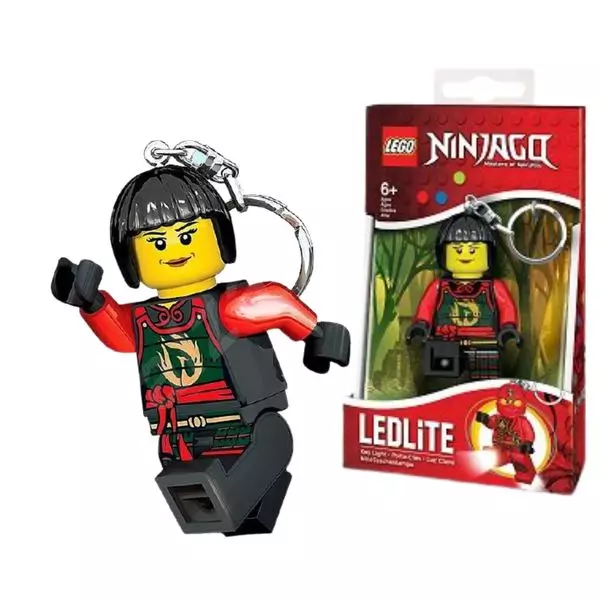LEGO Ninjago világító kulcstartó - Nya