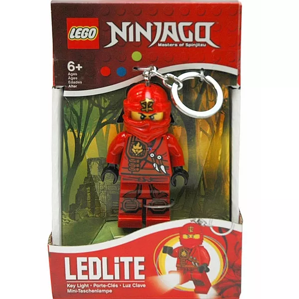Lego Ninjago Kai világító kulcstartó