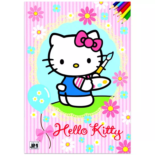 Hello Kitty: A4-es színező