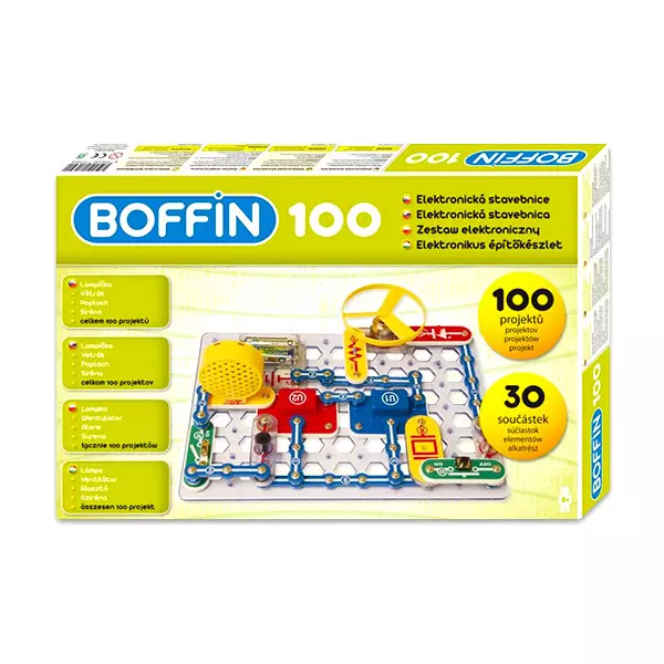 Boffin I-100 set electronic de ştiinţă cu instrucţiuni în lb. maghiară