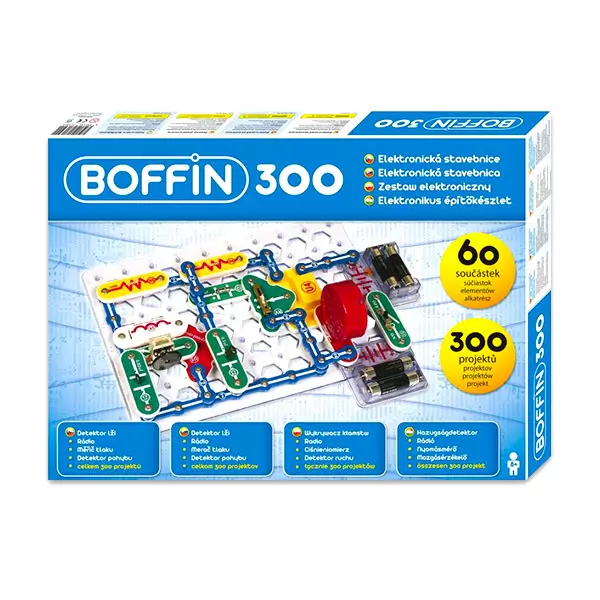 Boffin I-300 set electronic de ştiinţă cu instrucţiuni în lb. maghiară