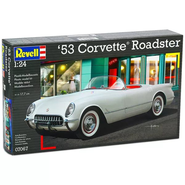 Revell: 1953 Corvette Roadster autó modell 1:24