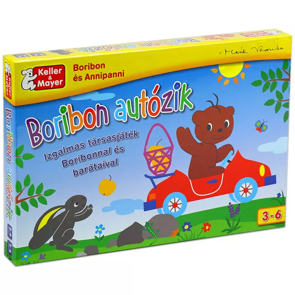 Boribon transportă - joc de societate lb. maghiară
