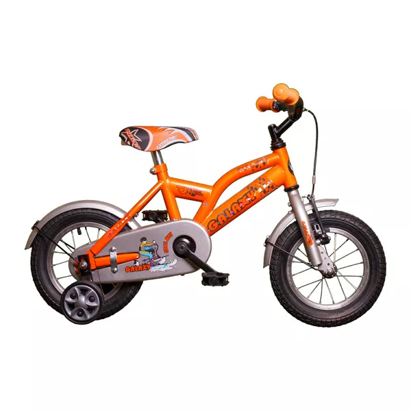 Cool Boy gyermek kerékpár - 12-es méret: narancssárga