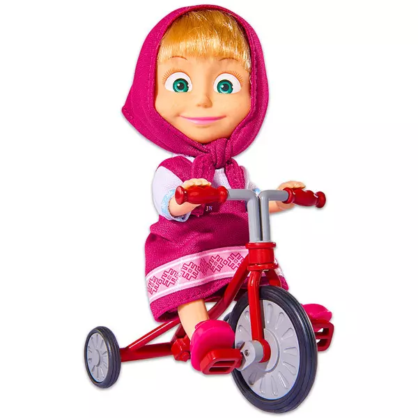Păpuşa Masha cu tricicletă