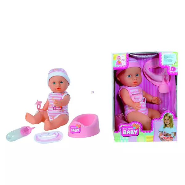 New Born Baby interaktív játékbaba - 30 cm - CSOMAGOLÁSSÉRÜLT