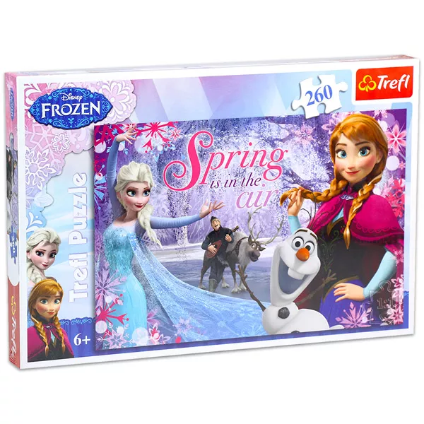 Prinţesele Disney: Frozen - puzzle cu 260 piese