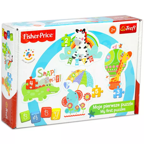 Fisher-Price: Első kirakóm - Szivárvány erdő 1 puzzle