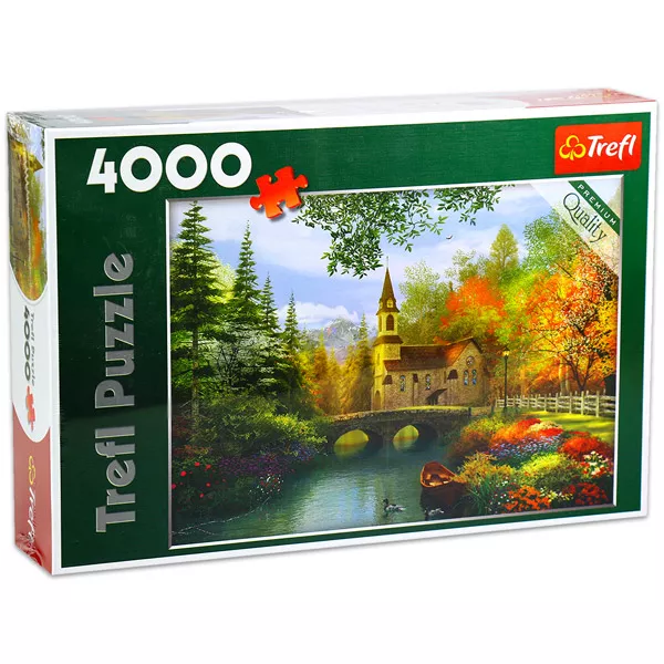 Őszi nosztalgia puzzle - 4000 db