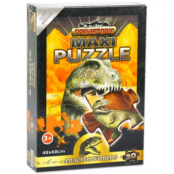 Prehistoric: maxi puzzle - Albertosaurus, 30 db