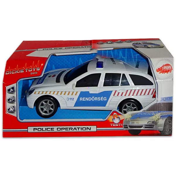 Dickie: Rendőrségi autó - Mercedes