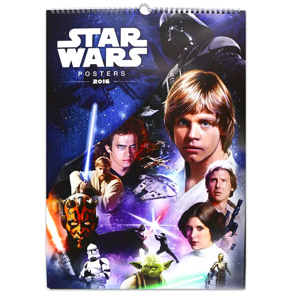 Star Wars Classic: falinaptár gyerekeknek - poszteres