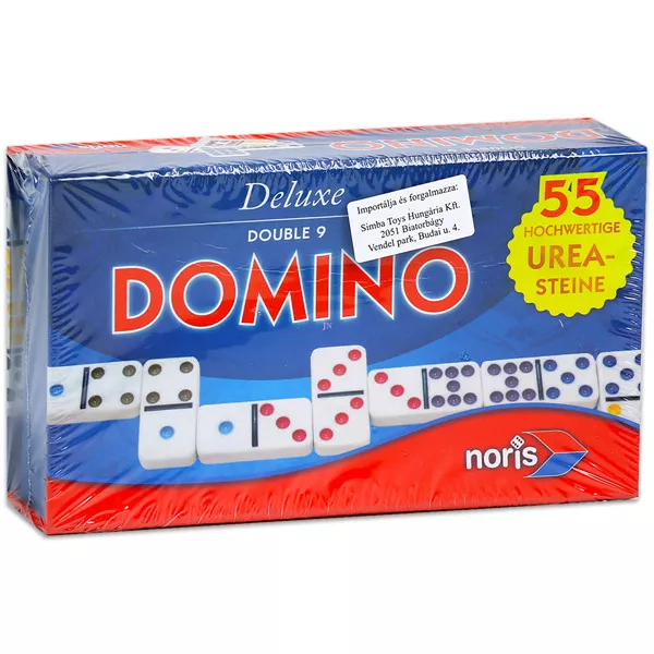 Deluxe Double 9 domino