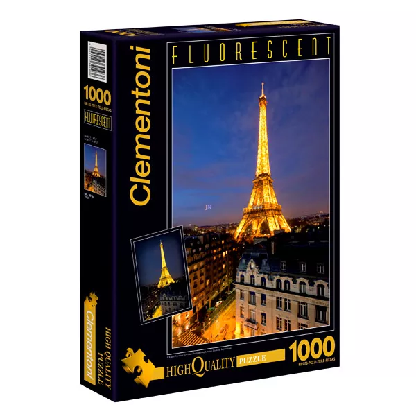 Clementoni 1000 darabos Párizs fluoreszkáló puzzle