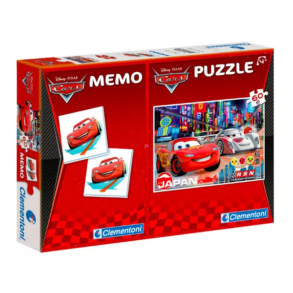 Clementoni Verdák 60 darabos puzzle és memóriajáték