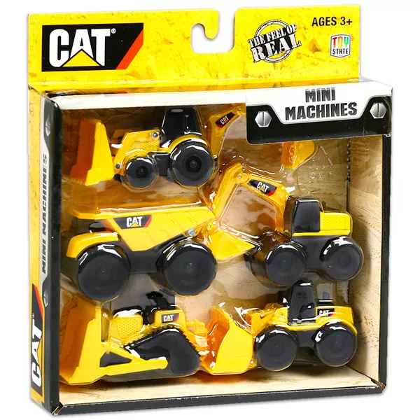 CAT: Mini munkagépek 5 darabos készlet