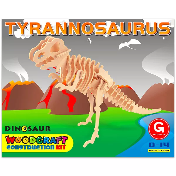 3D Fa makett - Tyrannosaurus Rex