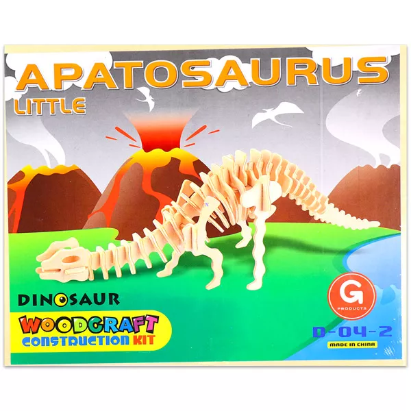 3D Fa makett - Kis Apatosaurus