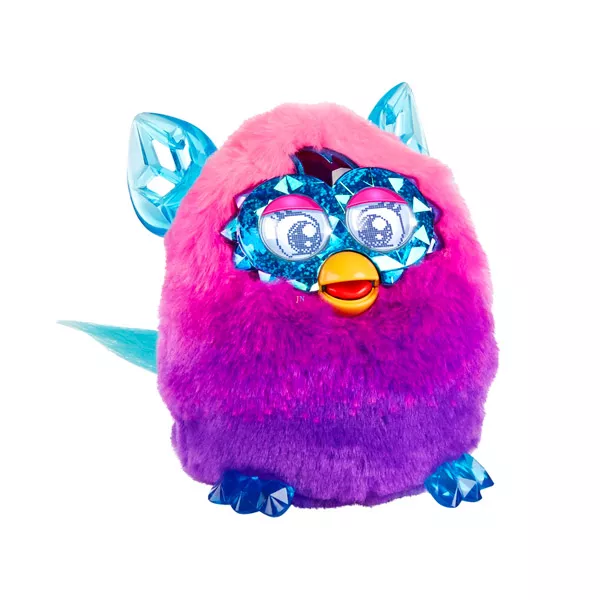 Furby Boom Crystal figurină pluş interactiv - albastru-mov