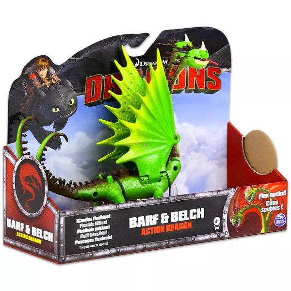 Cum să-ţi dresezi dragonul - Figurină acţiune Barf and Belch