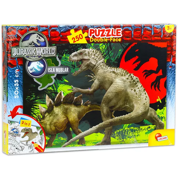 Jurassic World 250 darabos színezhető puzzle