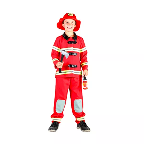 Costum Pompier - mărime 120-130 cm