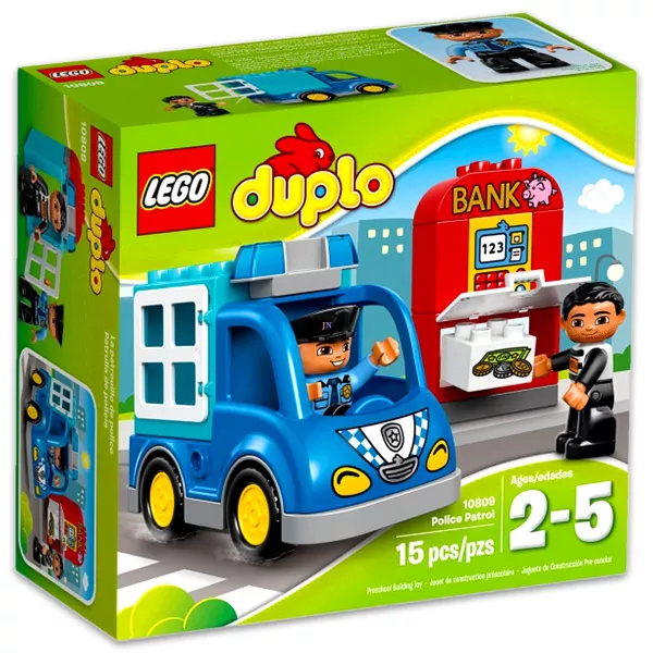 LEGO DUPLO 10809 - Rendőrjárőr