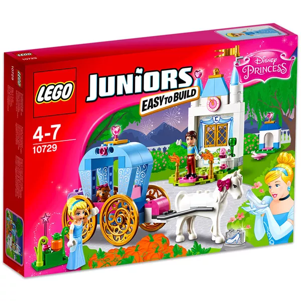 LEGO JUNIORS: Hamupipőke hintója 10729