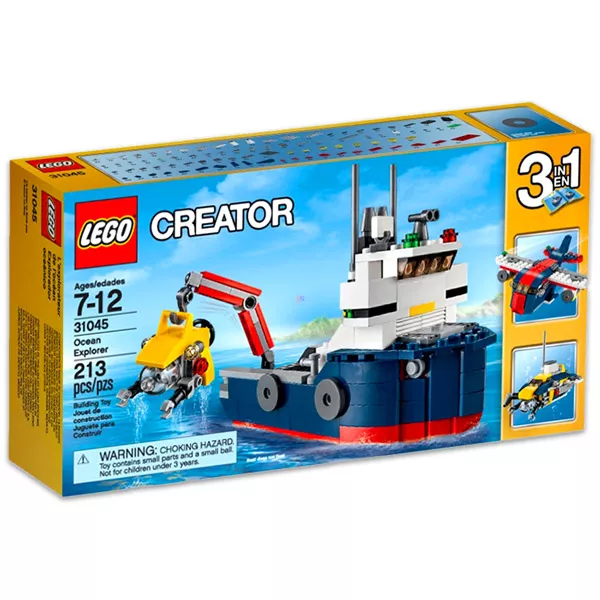 LEGO Creator 31045 - Tengeri kutatóhajó