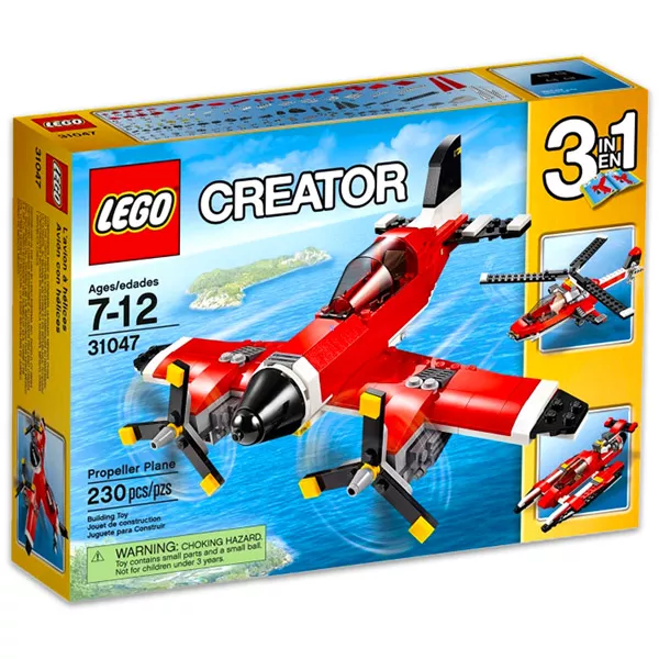 LEGO CREATOR: Légcsavaros repülőgép 31047