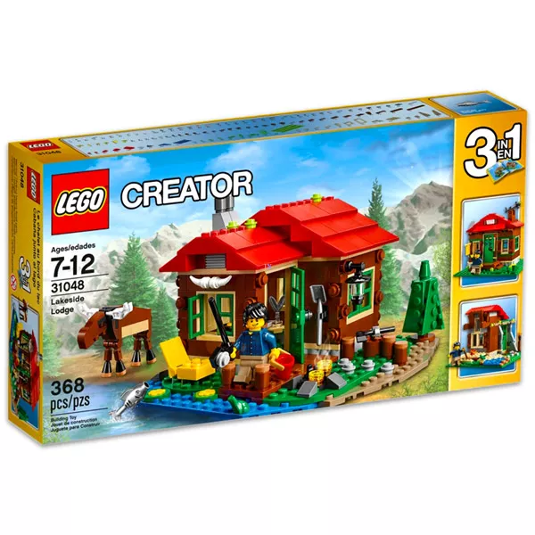LEGO CREATOR: Tóparti házikó 31048