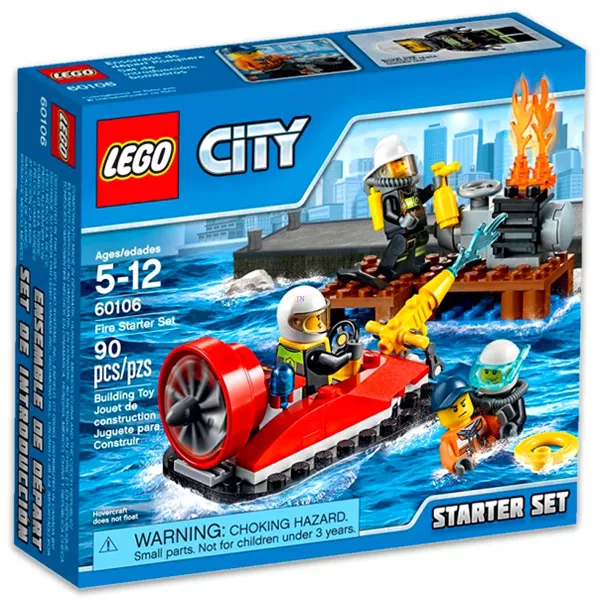 LEGO City 60106 - Tűzoltó kezdőkészlet