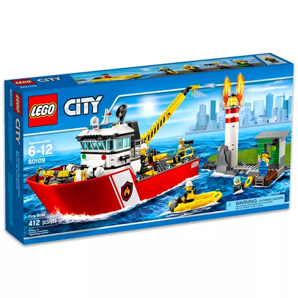 LEGO CITY: Tűzoltóhajó 60109