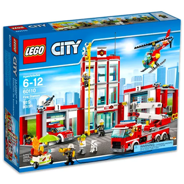 LEGO CITY: Remiza de pompieri 60110