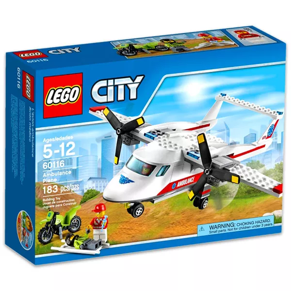 LEGO CITY: Mentőrepülőgép 60116