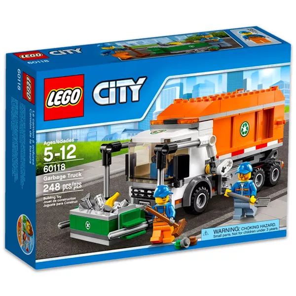 LEGO CITY: Szemetes autó 60118