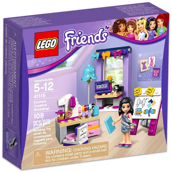 LEGO FRIENDS: Emma kreatív műhelye 41115