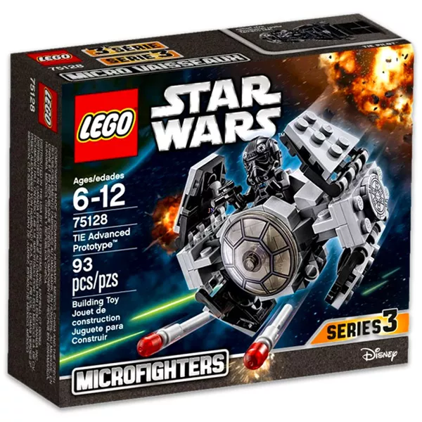 LEGO STAR WARS: Továbbfejlesztett TIE prototípus 75128
