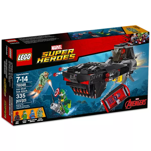 LEGO SUPER HEROES: Acélkoponya tengeralattjáró 76048