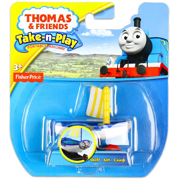 Thomas Egyes kicsi mozdonyok - Skiff a hajó