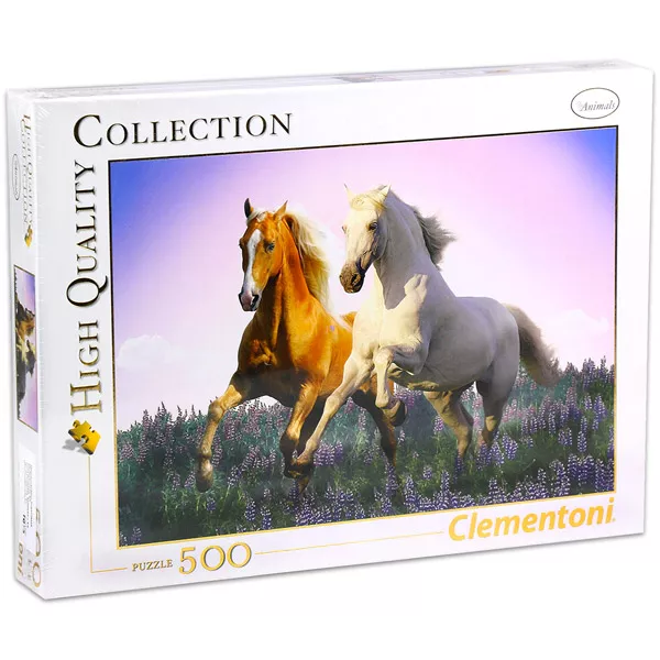 Clementoni: Vágtázó lovak 500 darabos puzzle