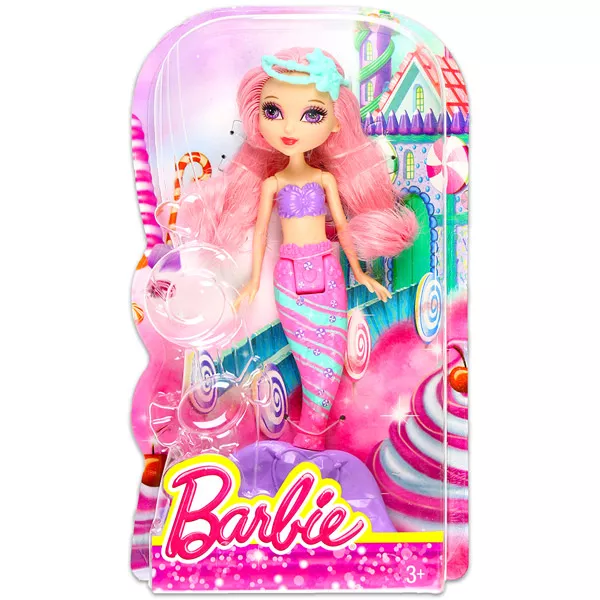 Barbie Tündérmese mini sellők - rózsaszín hajjal