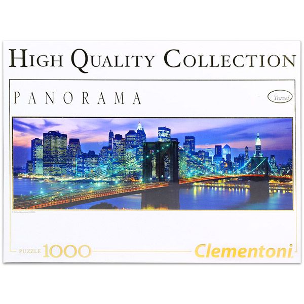 Clementoni High Quality Collection – Puzzle New York 2000 Pezzi 97,5x66,8 Cm