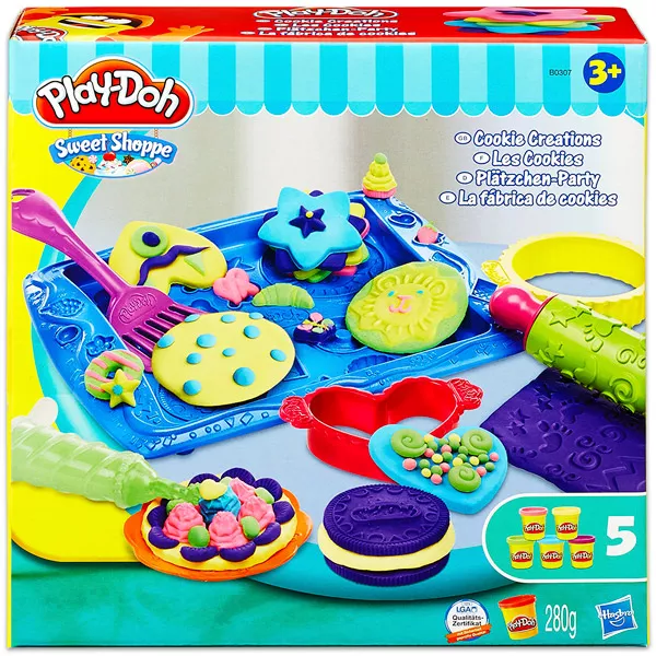 Play-Doh: Sütemény variációk gyurmakészlet
