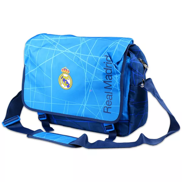 Real Madrid: geantă de umăr - albastru